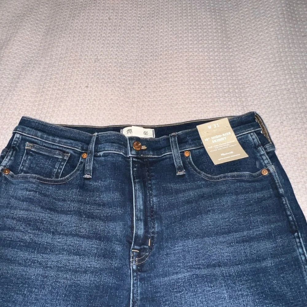 Madewell Women’s 10” High Rise Skinny Jeans Sz 31x27 - Picture 3 of 8